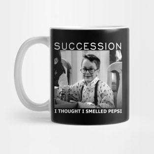 Succession Home Alone Fuller Roman Roy Parody Mug